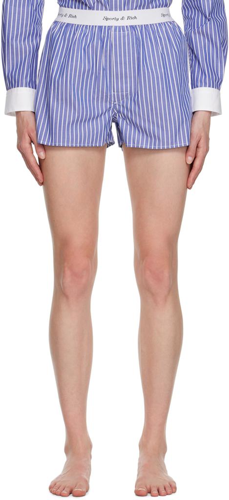 Navy Cassie Boy Shorts商品第1张图片规格展示