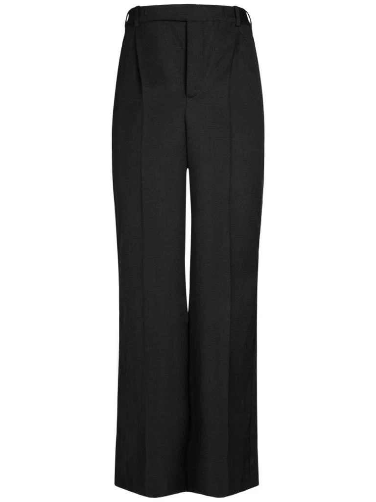 商品Yves Saint Laurent|Wool Flared Pants,价格¥12617,第1张图片