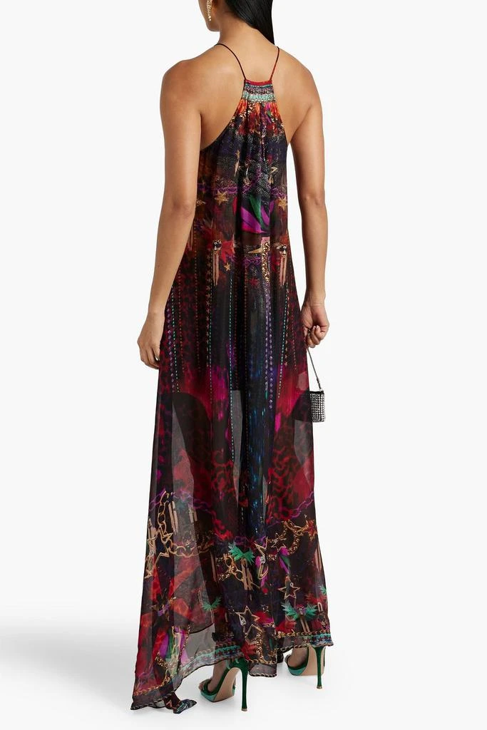 商品Camilla|Embellished printed silk-chiffon maxi dress,价格¥1980,第3张图片详细描述
