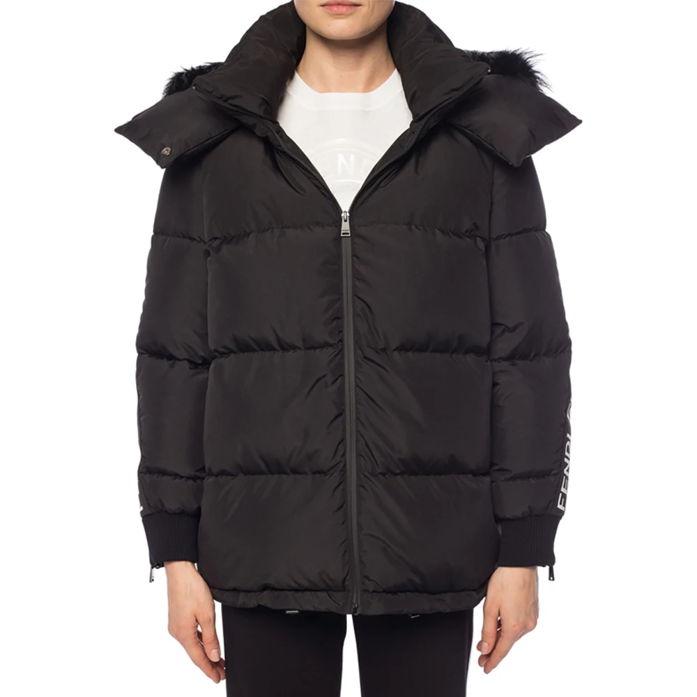 Fendi 芬迪 女士黑色羽绒服 FAA432-A8WU-F0GME 商品