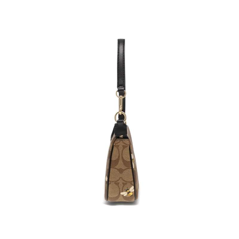 COACH 奥莱款女士PVC配皮手拿包 C8673IME7V 商品
