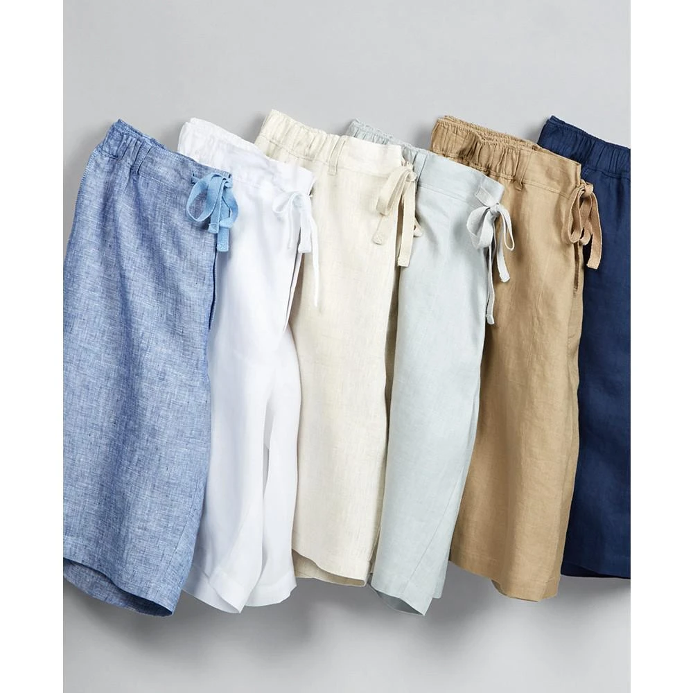 商品Tasso Elba|Men's Linen Drawstring Shorts, Only at Macy's 短裤,价格¥111,第2张图片详细描述