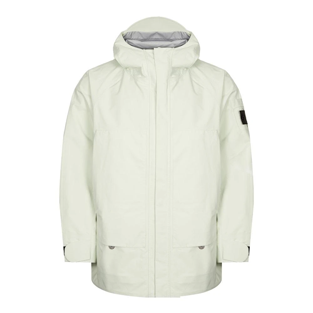 商品Stone Island|Stone Island Shadow Project Gore-Tex Opaque R-Nylon Parka - Light Green,价格¥12519,第1张图片