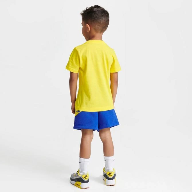 商品NIKE|Kids' Toddler Nike HBR Icon T-Shirt and Shorts Set,价格¥224,第2张图片详细描述