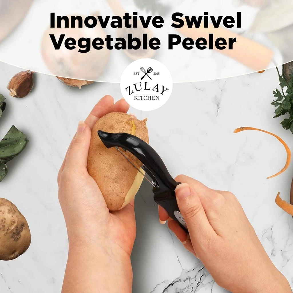 商品Zulay Kitchen|Premium Vegetable Peeler,价格¥102,第2张图片详细描述