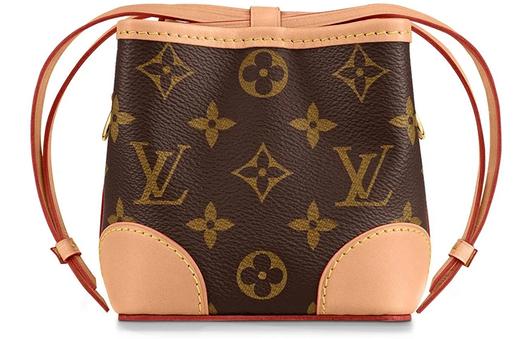 商品[国内直发] Louis Vuitton|NOE 经典老花满印 牛皮 水桶包烧卖包单肩斜挎包 女款 棕色,价格¥18148,第4张图片详细描述
