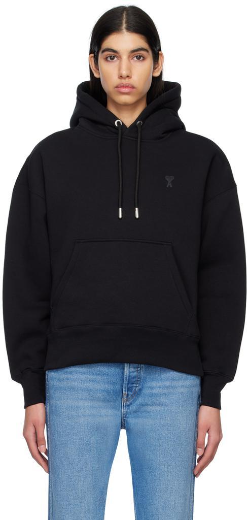 商品AMI|Black Ami de Cœur Hoodie,价格¥2631,第1张图片