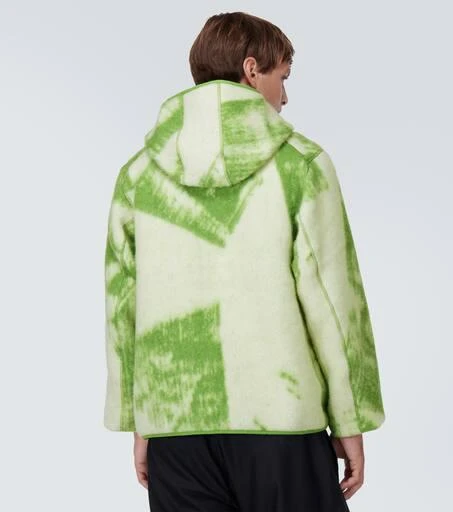 商品Y-3|Printed wool-blend fleece jacket,价格¥1755,第4张图片详细描述