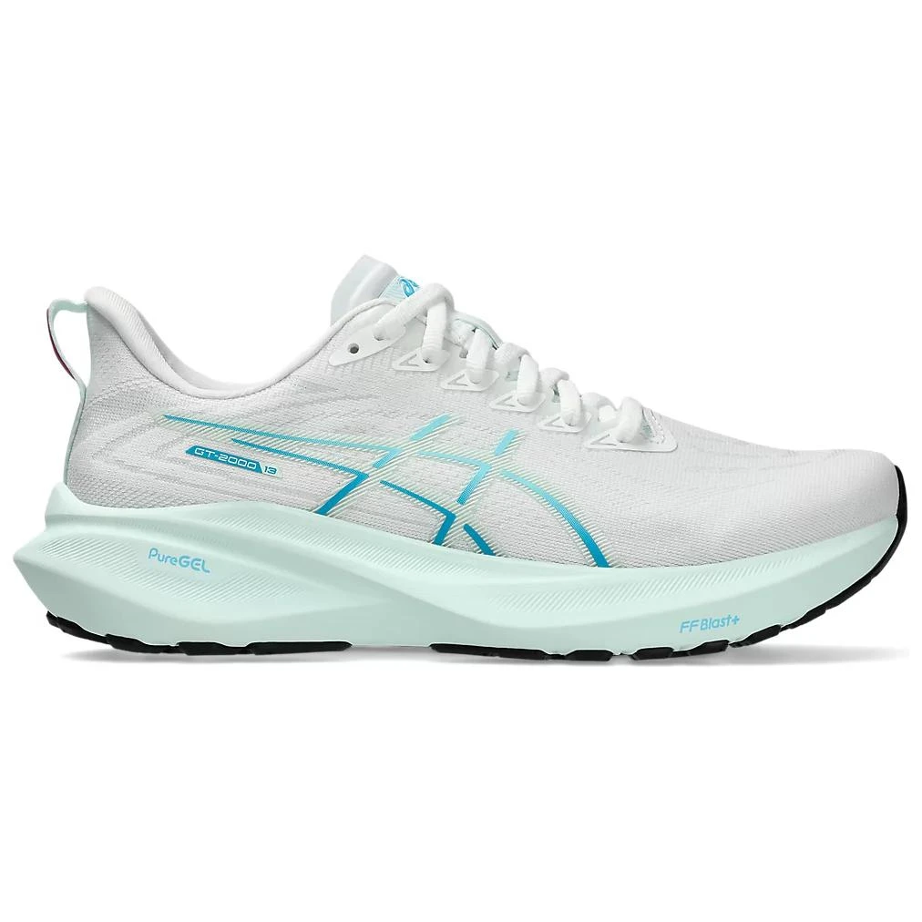 商品[国内直发] Asics|GT-2000 13 舒适轻盈防滑耐磨 低帮跑步鞋 女款 灰蓝色,价格¥889,第3张图片详细描述