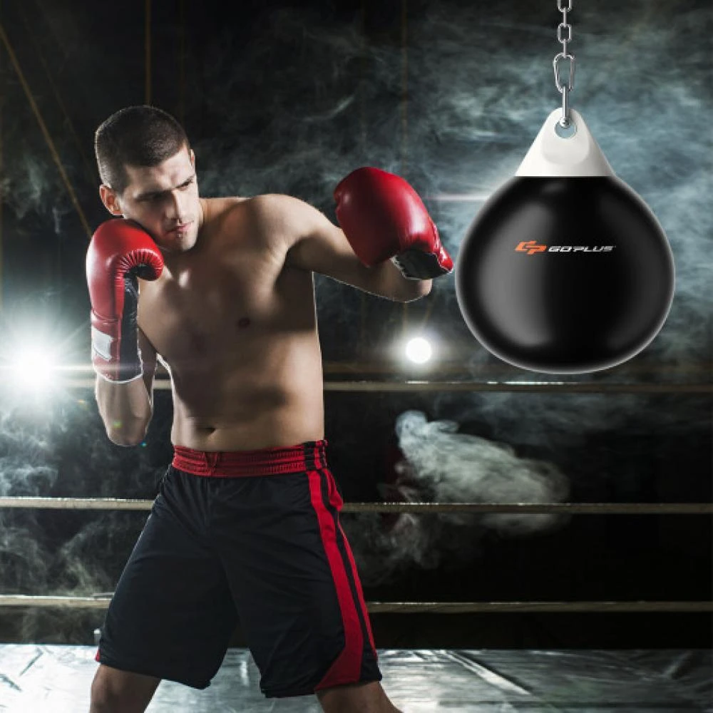 18 Inch 110 Pound Heavy Punching Water Aqua Bag with Adjustable Metal Chain-Red 商品
