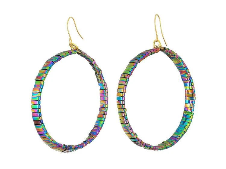 商品Vanessa Mooney|The Skylar Hoops Earrings,价格¥281,第1张图片