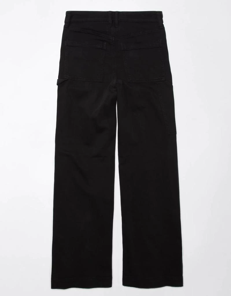 商品AE|AE Dreamy Drape Woven Super High-Waisted Baggy Wide-Leg Pant,价格¥192,第4张图片详细描述