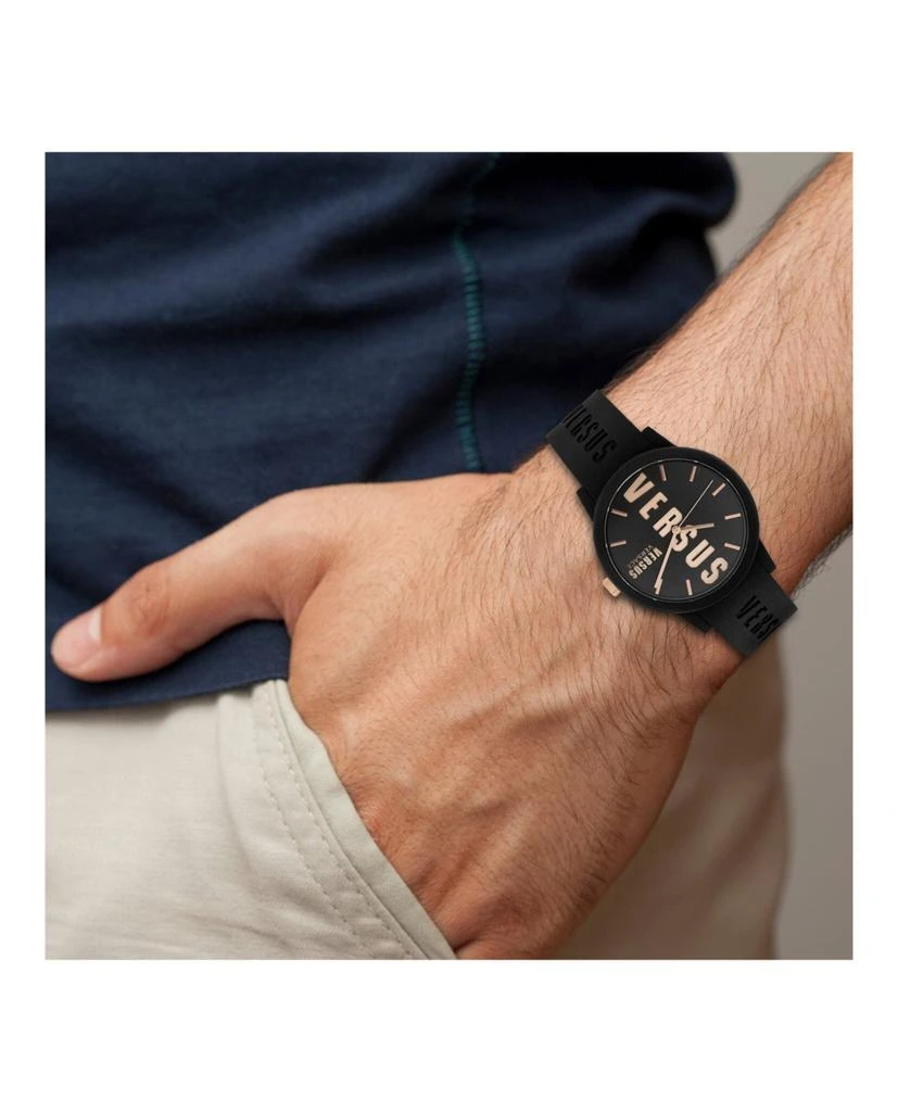 商品Versus Versace|Barbes Silicone Strap Watch,价格¥571,第4张图片详细描述
