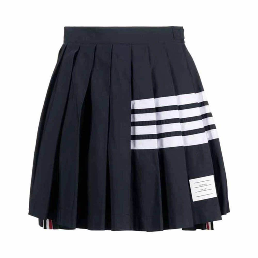 商品[国内直发] Thom Browne|THOM BROWNE 海军蓝色女士半裙 FJK057A-07863-415,价格¥6346,第1张图片