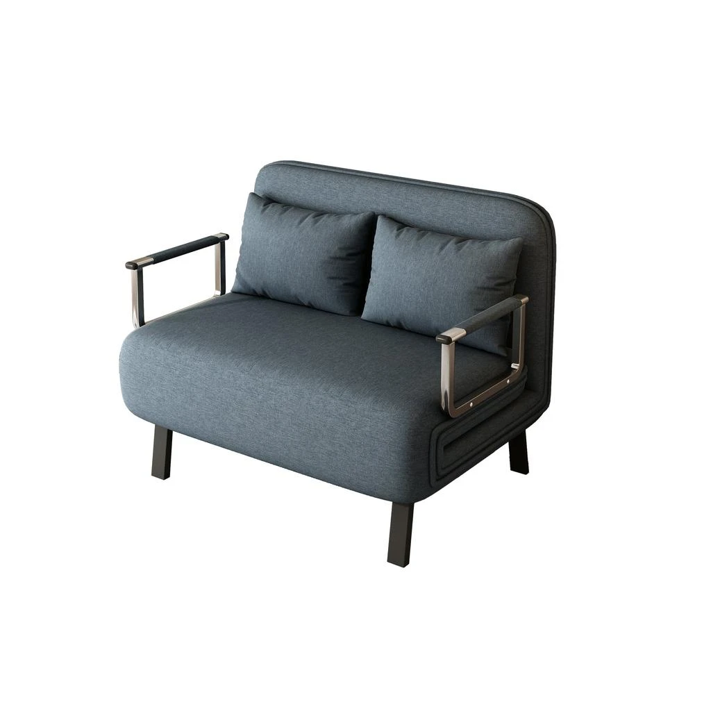 商品Streamdale Furniture|Streamdale Comfortable Sleeper Chair with Sturdy Steel Frame,价格¥4297,第3张图片详细描述
