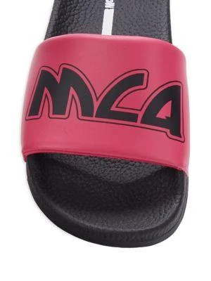 商品Alexander McQueen|Logo Slides,价格¥758,第5张图片详细描述