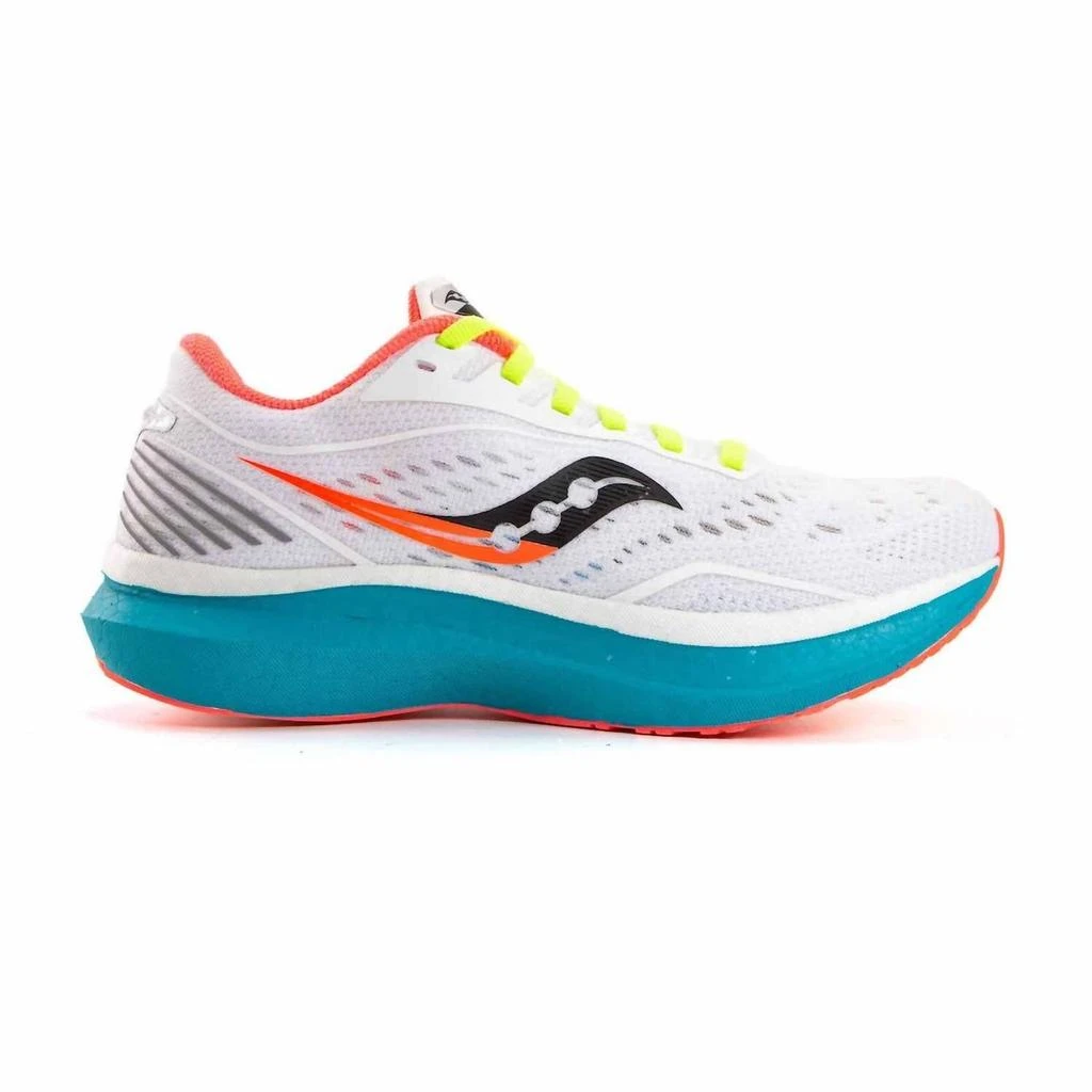 商品Saucony|Women's Endorphin Speed Running Shoes - Medium Width In White Mutant,价格¥1003,第3张图片详细描述