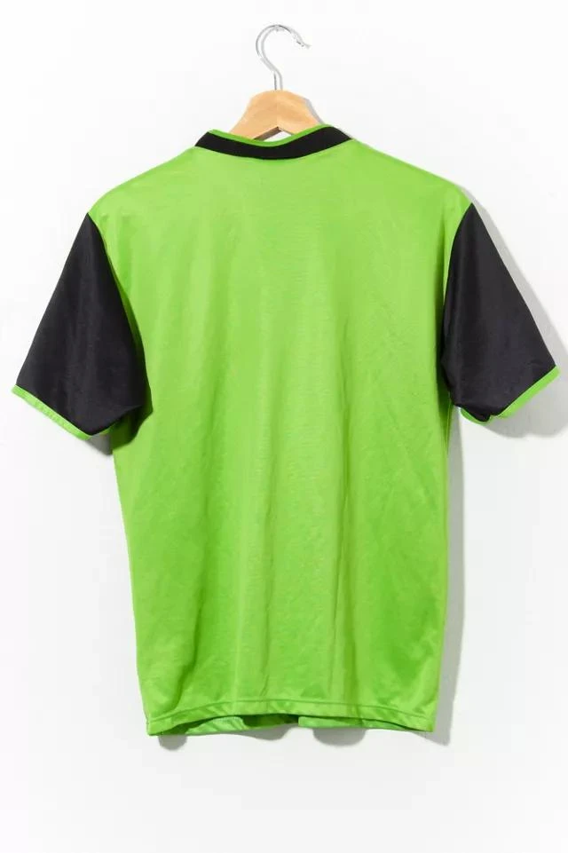 商品Urban Outfitters|Vintage 90s Uhlsport Neon Green Graphic Soccer Jersey Short Sleeve,价格¥824,第2张图片详细描述