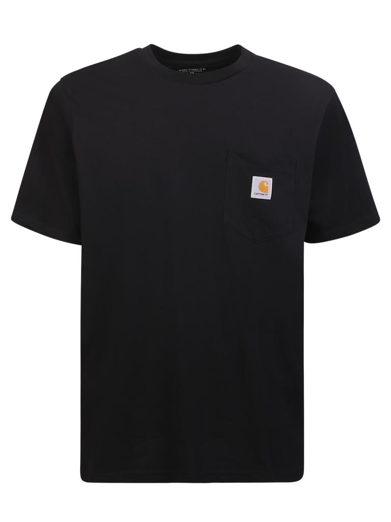 Carhartt Black Cotton Mc T-shirt商品第1张图片规格展示