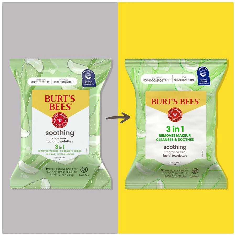 商品Burt's Bees|敏感肌专用柔肤清洁湿纸巾,价格¥57,第5张图片详细描述
