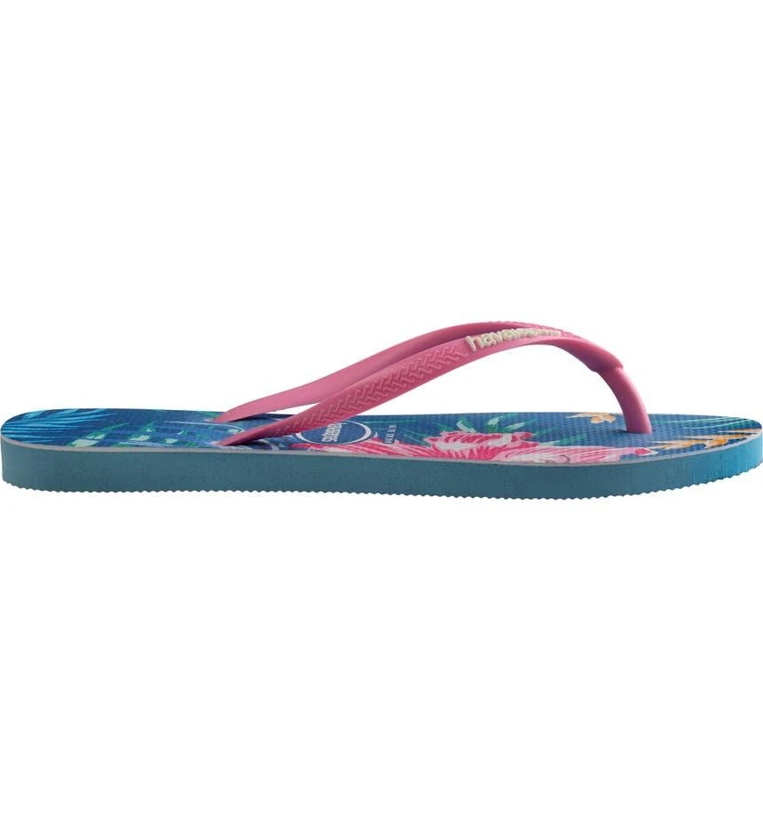 商品Havaianas|Kids' Slim Floral Flip Flop,价格¥140,第2张图片详细描述