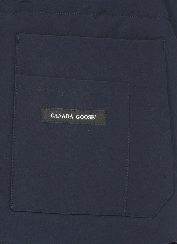 商品Canada Goose|Canada Goose Logo Patch Button-Up Gilet,价格¥4183,第4张图片详细描述