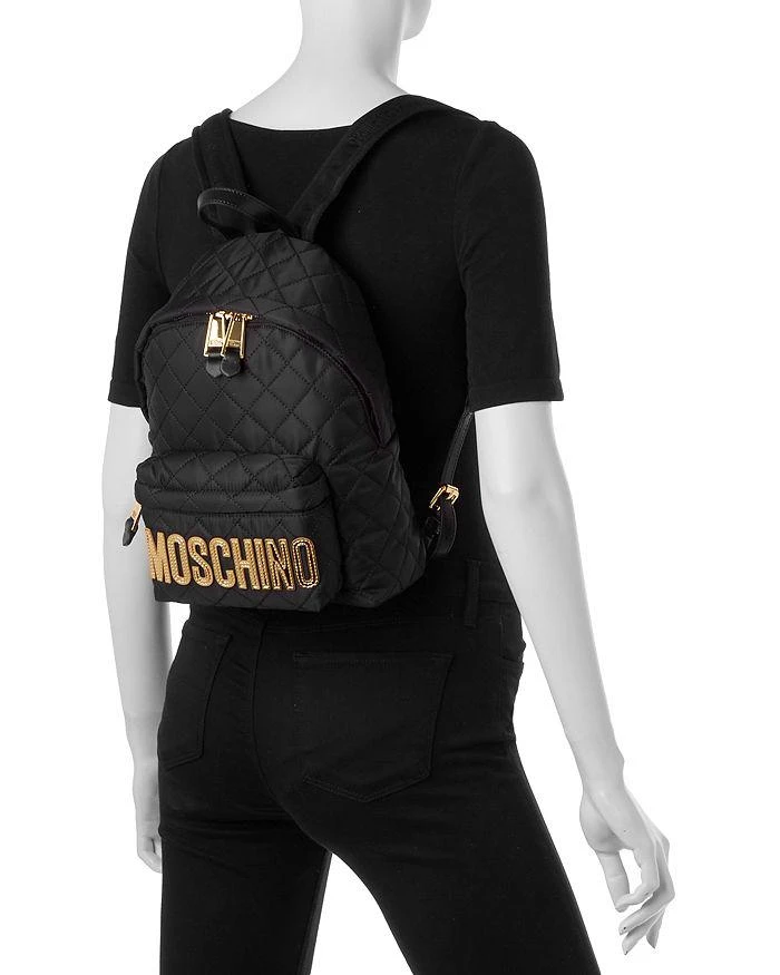 商品Moschino|Quilted Nylon Backpack,价格¥4992,第2张图片详细描述