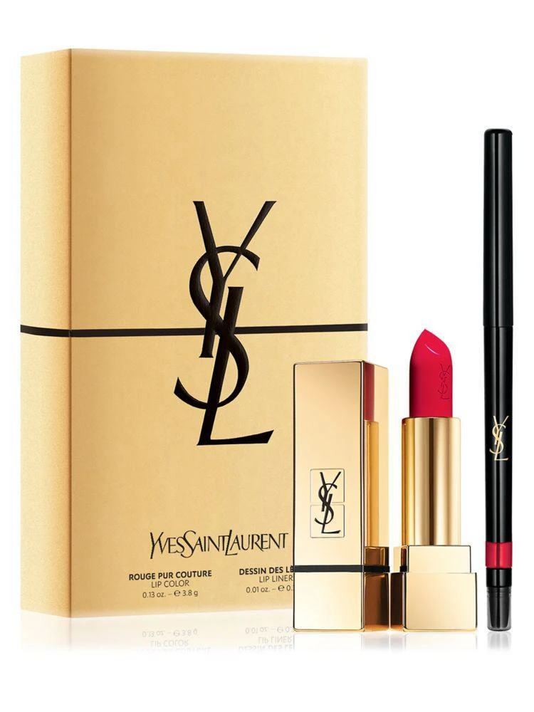 商品Yves Saint Laurent|Red Lip & Liner Gift Set,价格¥357,第1张图片