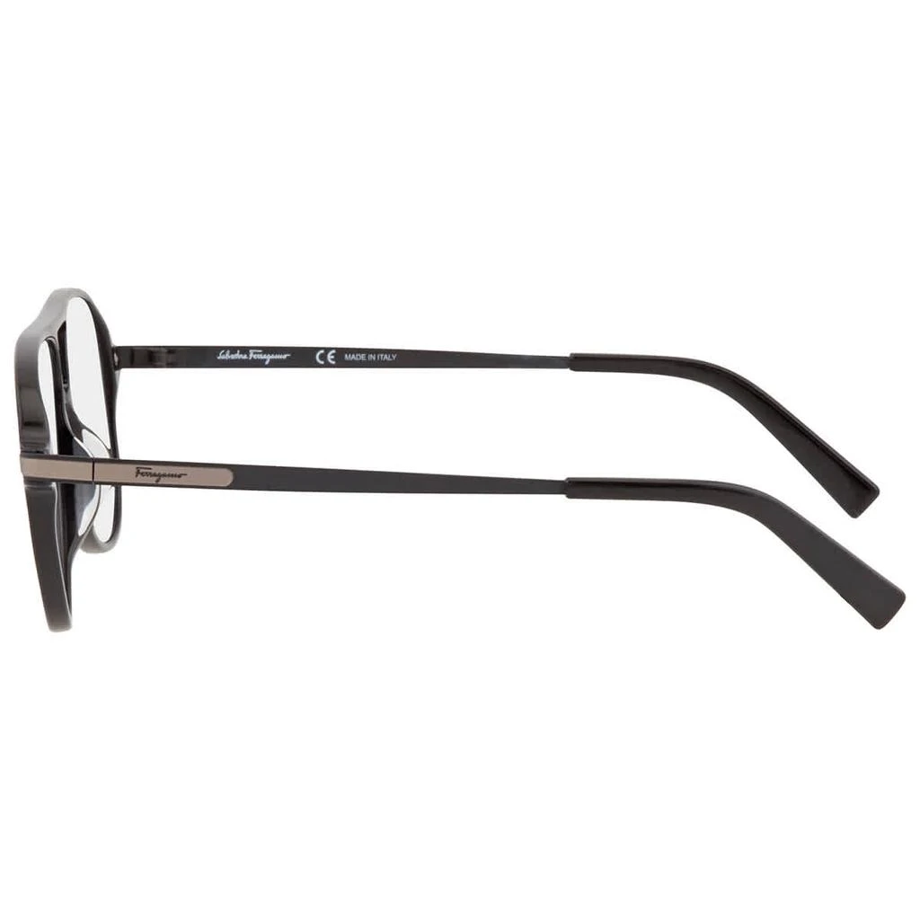 商品Salvatore Ferragamo|Demo Pilot Men's Eyeglasses SF2855 001 57,价格¥526,第3张图片详细描述