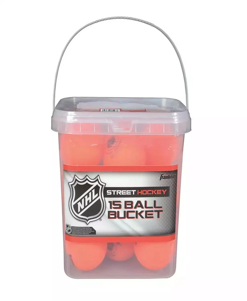 商品Franklin|Nhl Hi Density Street Hockey Ball Bucket,价格¥375,第2张图片详细描述