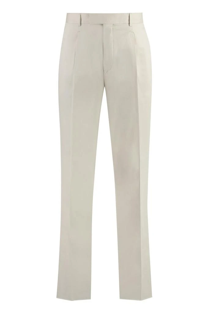 商品Zegna|Zegna Straight-Leg Tailored Pants,价格¥2640,第1张图片