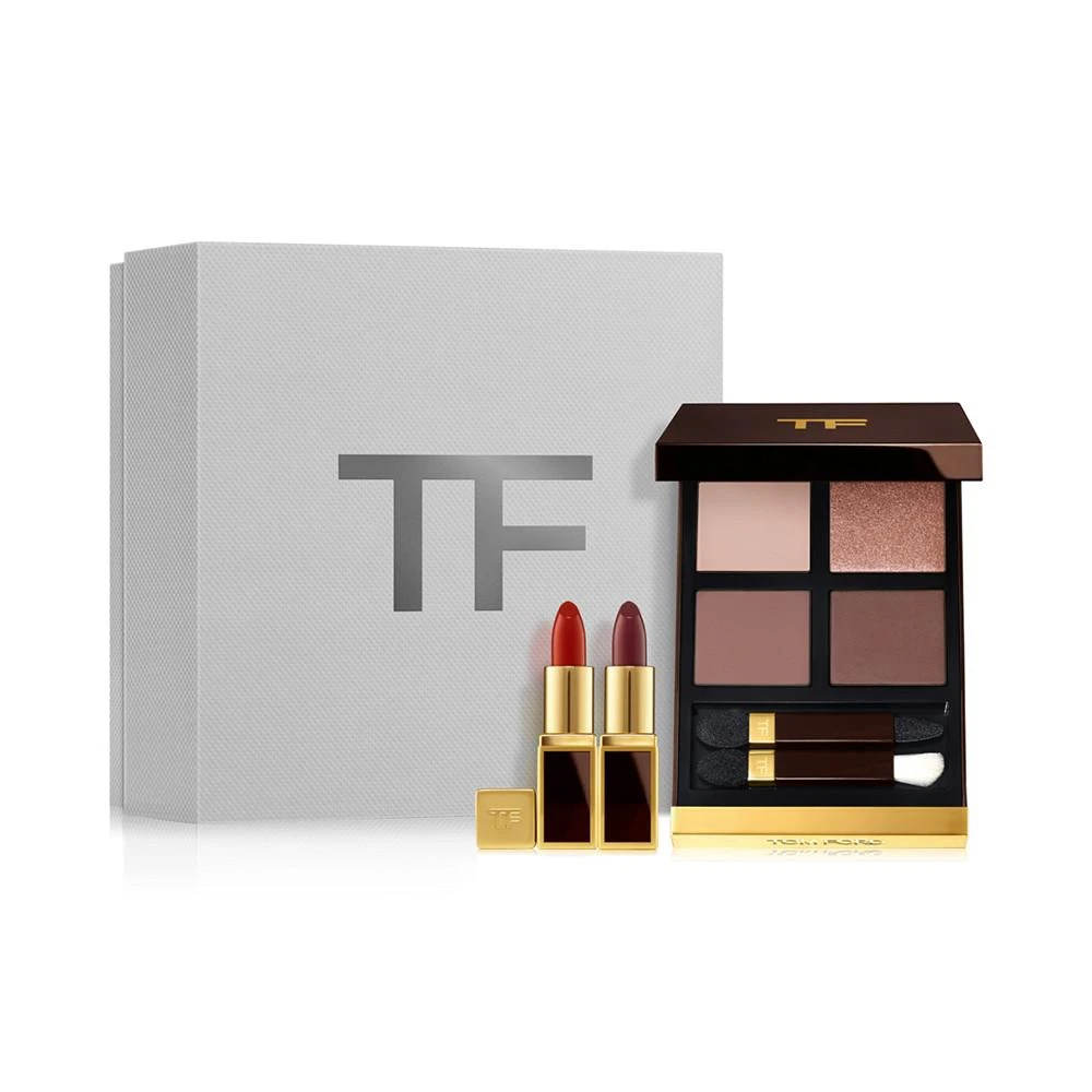 商品Tom Ford|3-Pc. Eye Color Quad & Lip Color Mini Deluxe Set,价格¥979,第1张图片