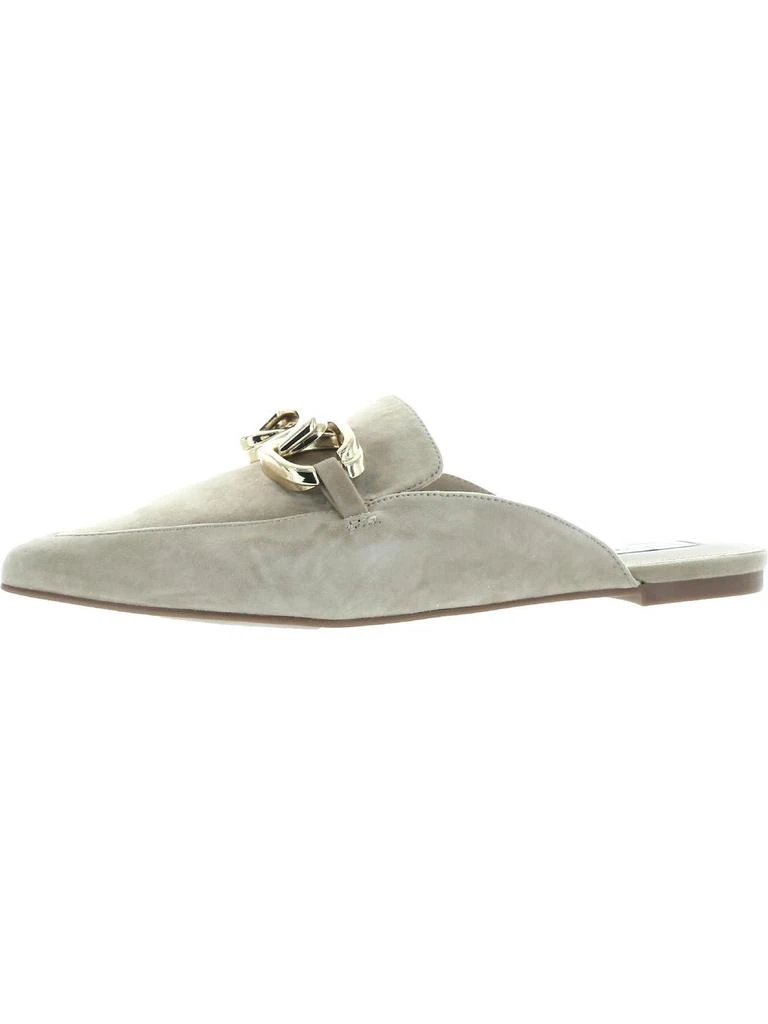 商品Steve Madden|Friends Womens Suede Pointed Toe Loafer Slides,价格¥612,第1张图片详细描述