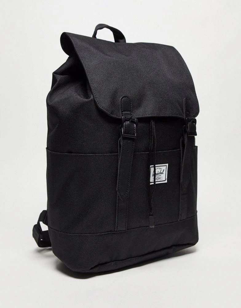 商品Herschel Supply|Herschel Supply Co Retreat small backpack in black,价格¥552,第3张图片详细描述