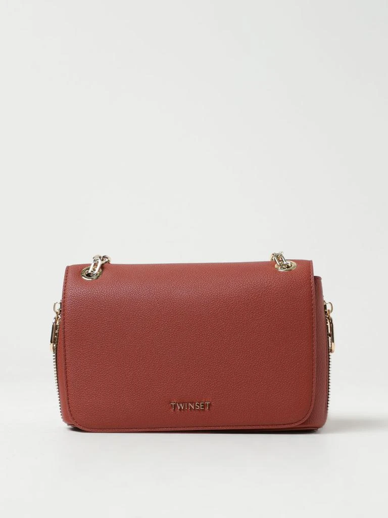 商品TWINSET|Twinset bag in grained synthetic leather,价格¥1479,第1张图片