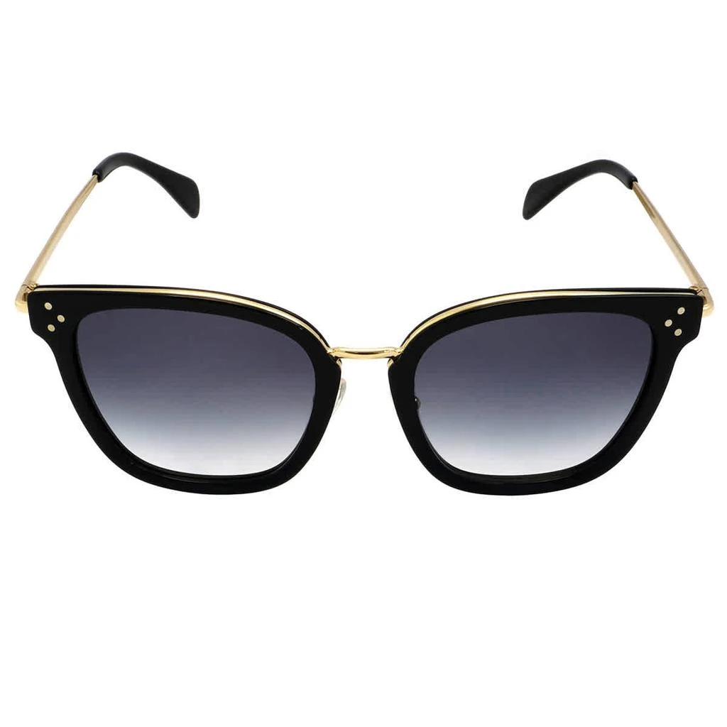 商品Celine|Celine Gradient Grey Square Ladies Sunglasses CL40035F 01B 54,价格¥949,第2张图片详细描述