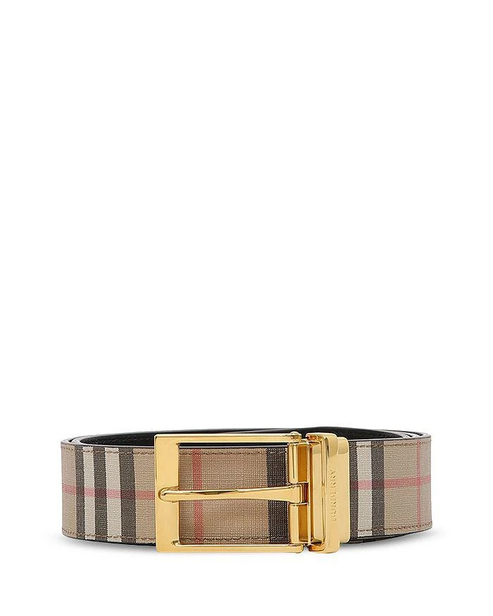 商品Burberry|Men's Vintage Check & Leather Reversible Belt  ,价格¥3816,第1张图片