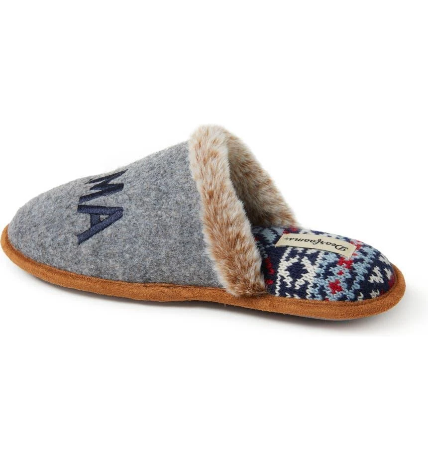 商品Dear Foams|Mama Bear Faux Fur Scuff Slipper,价格¥188,第2张图片详细描述
