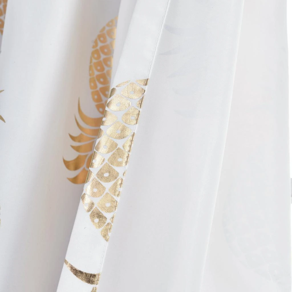 商品Lush Decor|Pineapple Toss Window Curtain Panel Set,价格¥307,第3张图片详细描述