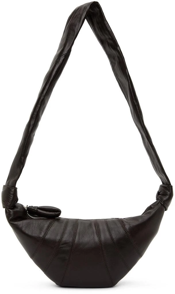 商品Lemaire|Brown Small Croissant Bag,价格¥8300,第4张图片详细描述