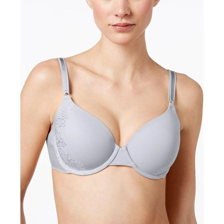 商品Calvin Klein|Invisibles with Lace Full Coverage T-Shirt Bra QF1528,价格¥107,第1张图片