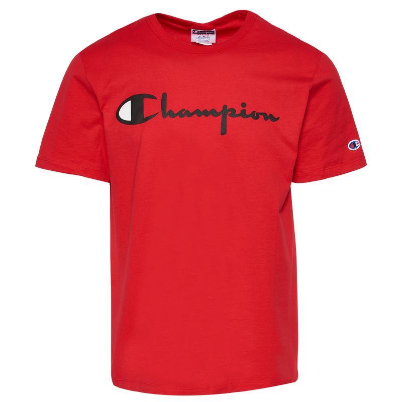 商品CHAMPION|Champion Script 22 Short Sleeve T-Shirt - Men's,价格¥179,第1张图片