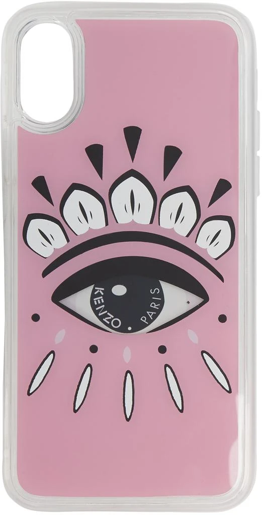 商品Kenzo|Pink Shifting Eye iPhone X/XS Case,价格¥482,第1张图片