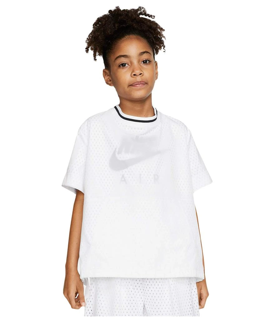 商品NIKE|NSW Nike Air Short Sleeve Top (Little Kids/Big Kids),价格¥76,第1张图片