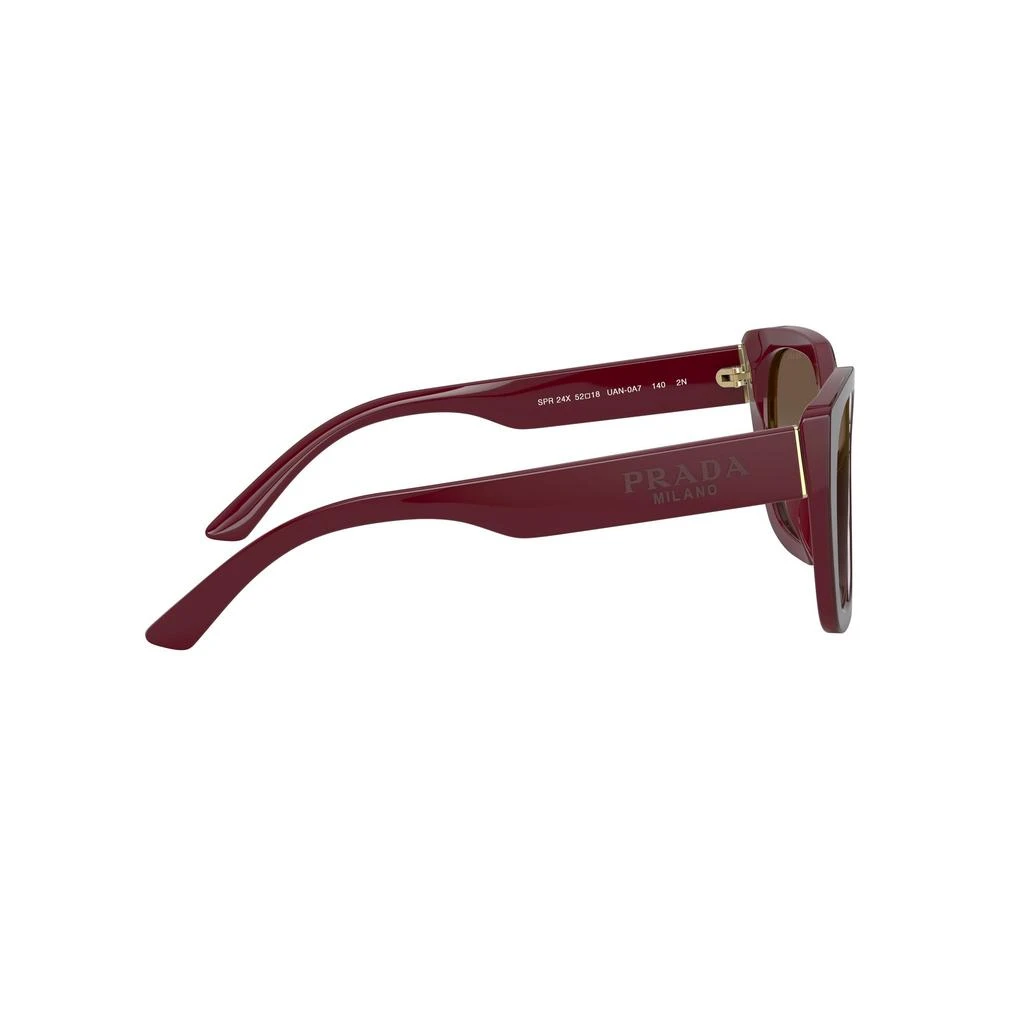 商品Prada|Prada  PR 24XS UAN0A7 52mm Womens Cat Eye Sunglasses,价格¥678,第4张图片详细描述