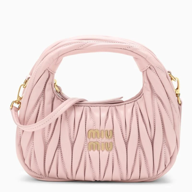 商品Miu Miu|Alabaster quilted leather handbag,价格¥11825,第1张图片