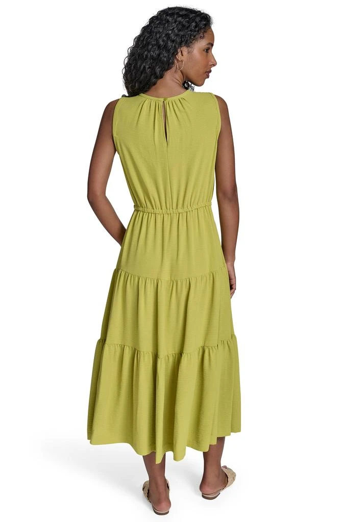 商品Calvin Klein|Sleeveless Tiered A-Line Midi Dress,价格¥410,第5张图片详细描述