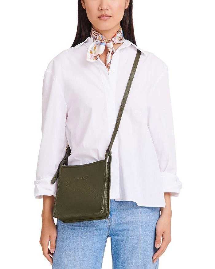 商品Longchamp|Le Foulonné Small Zip Leather Crossbody,价格¥2899,第2张图片详细描述