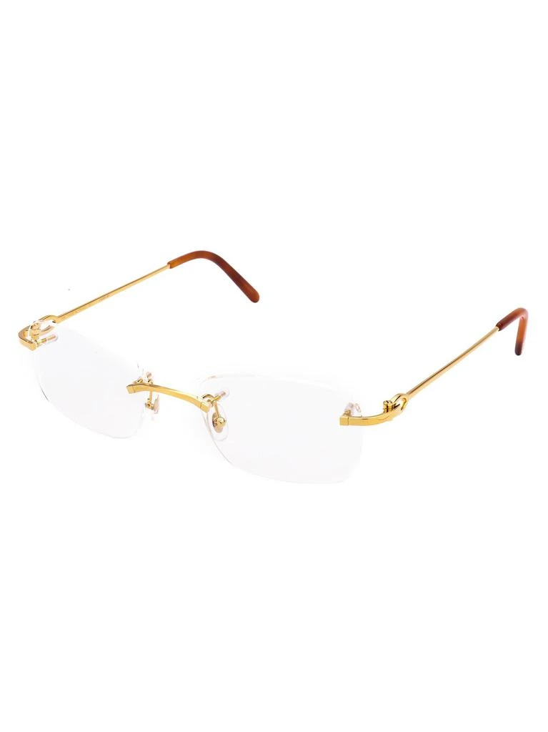 商品Cartier|Cartier C Décor Rimless Glasses,价格¥5626,第2张图片详细描述