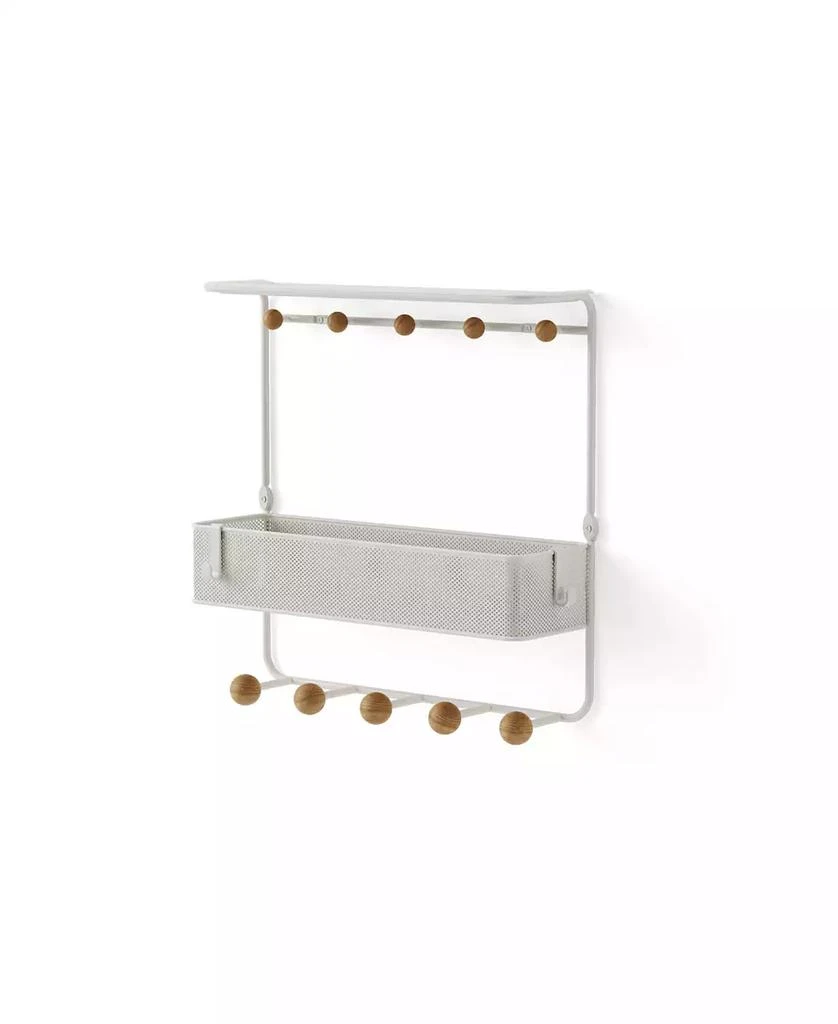 商品Umbra|Estique Shelf with Hooks,价格¥379,第1张图片